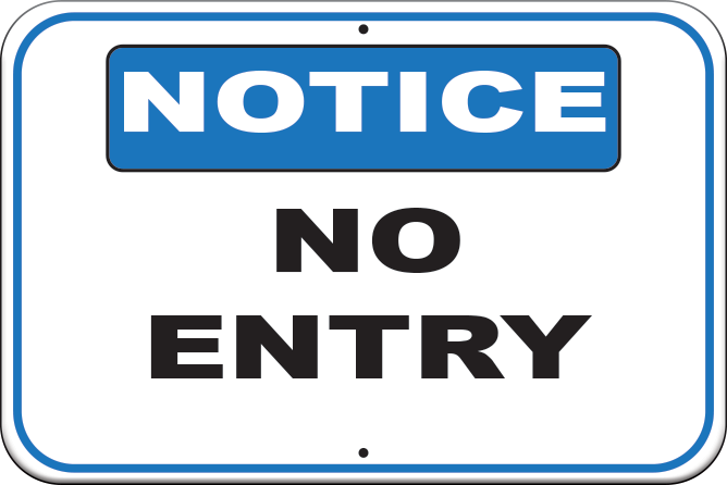 no-entry-signs-durable-aluminum-custom-sizes-nashville-metal-art for Free Printable No Entry Sign No Entry Signs - Durable Aluminum & Custom Sizes – Nashville Metal Art for Free Printable No Entry Sign