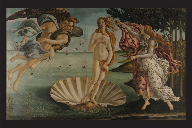 The Birth Of Venus - Sandro Botticelli Fine Art Metal Print