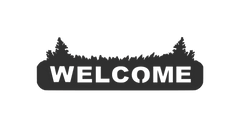 Woodland Welcome Sign