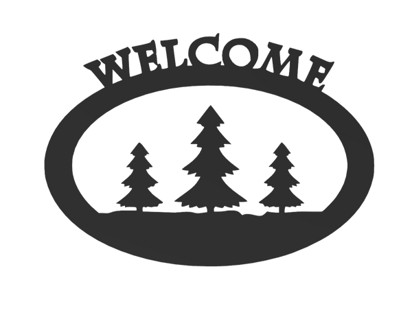 Forest Welcome Sign