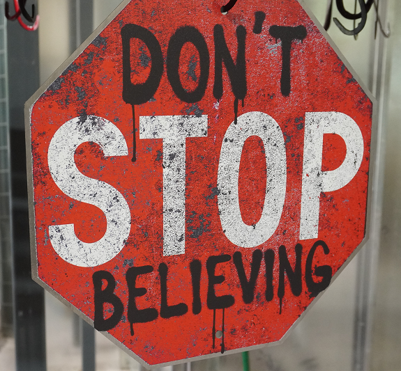 Can't stop believing サイン Don't Stop Believing – Nashville Metal Art
