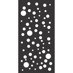 Bubble Bloom – Aluminum Privacy Screen