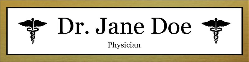 Office Desk Name Plate