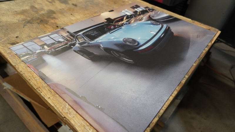 Custom Steel Car Prints