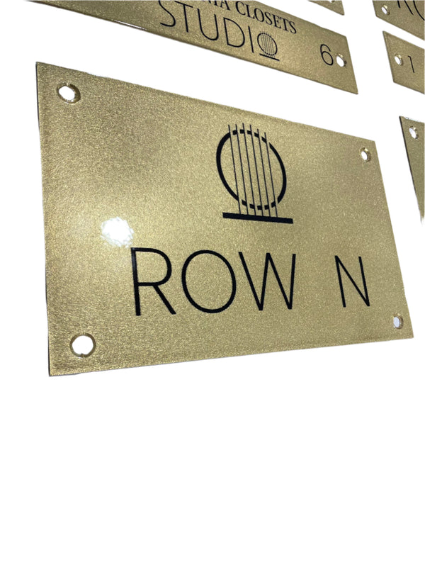 Brass Placards