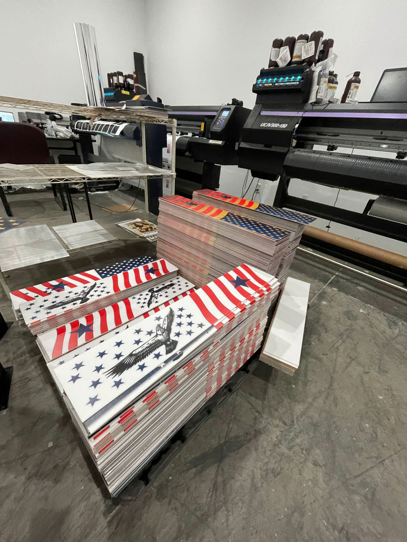 Liberty Spire: Patriotic Solar Light | American Flag & Eagle Design — Now With Interchangeable Panels