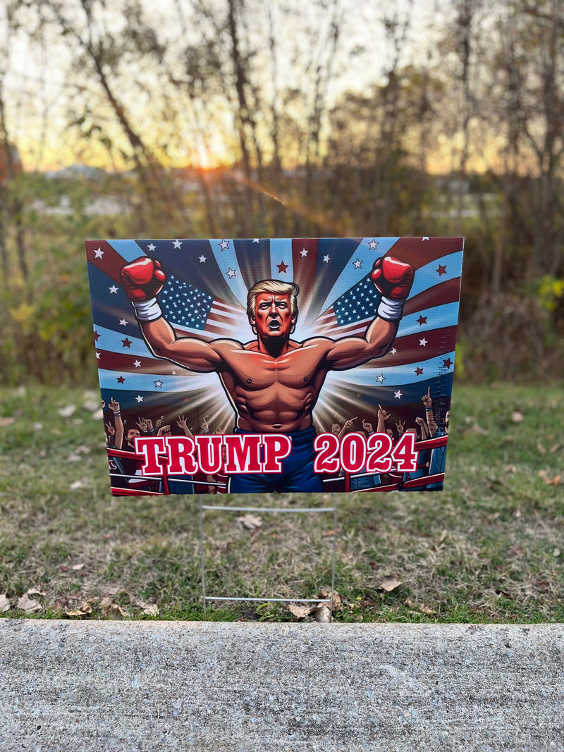 Champ Trump Yard Sign