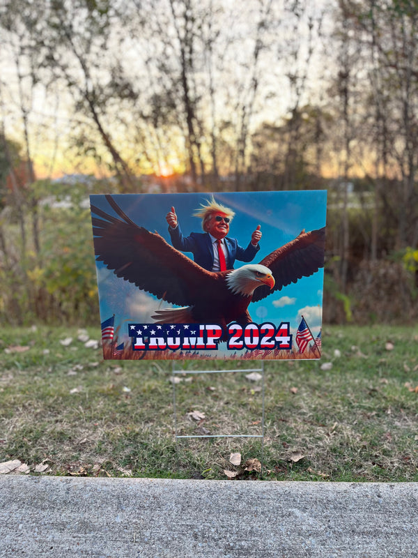 Trump 2024 Yard Sign