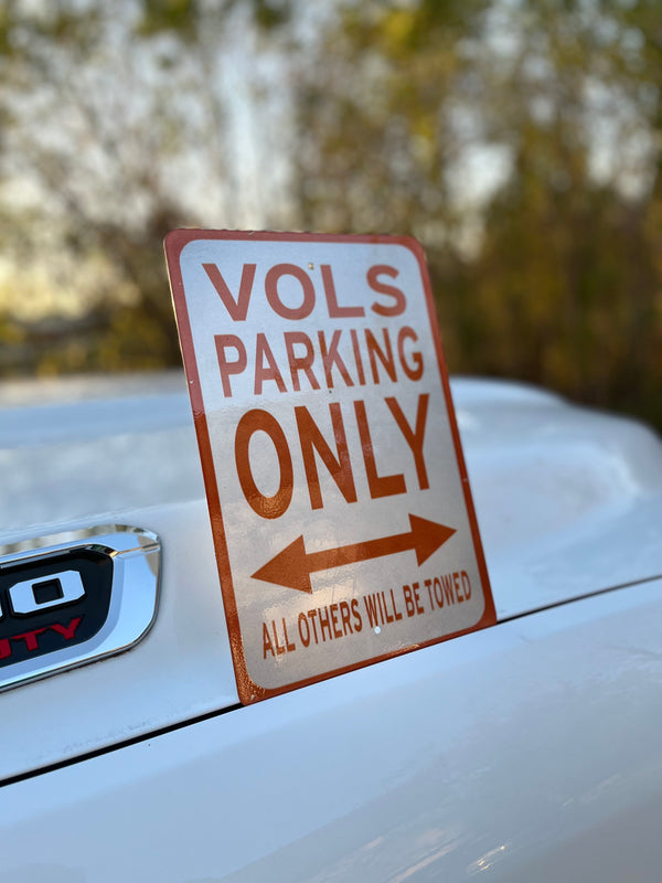 Custom College Team Parking Sign