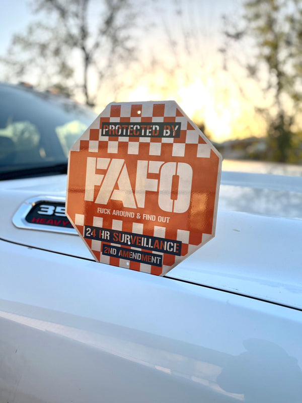 Tennessee FAFO Metal Sign