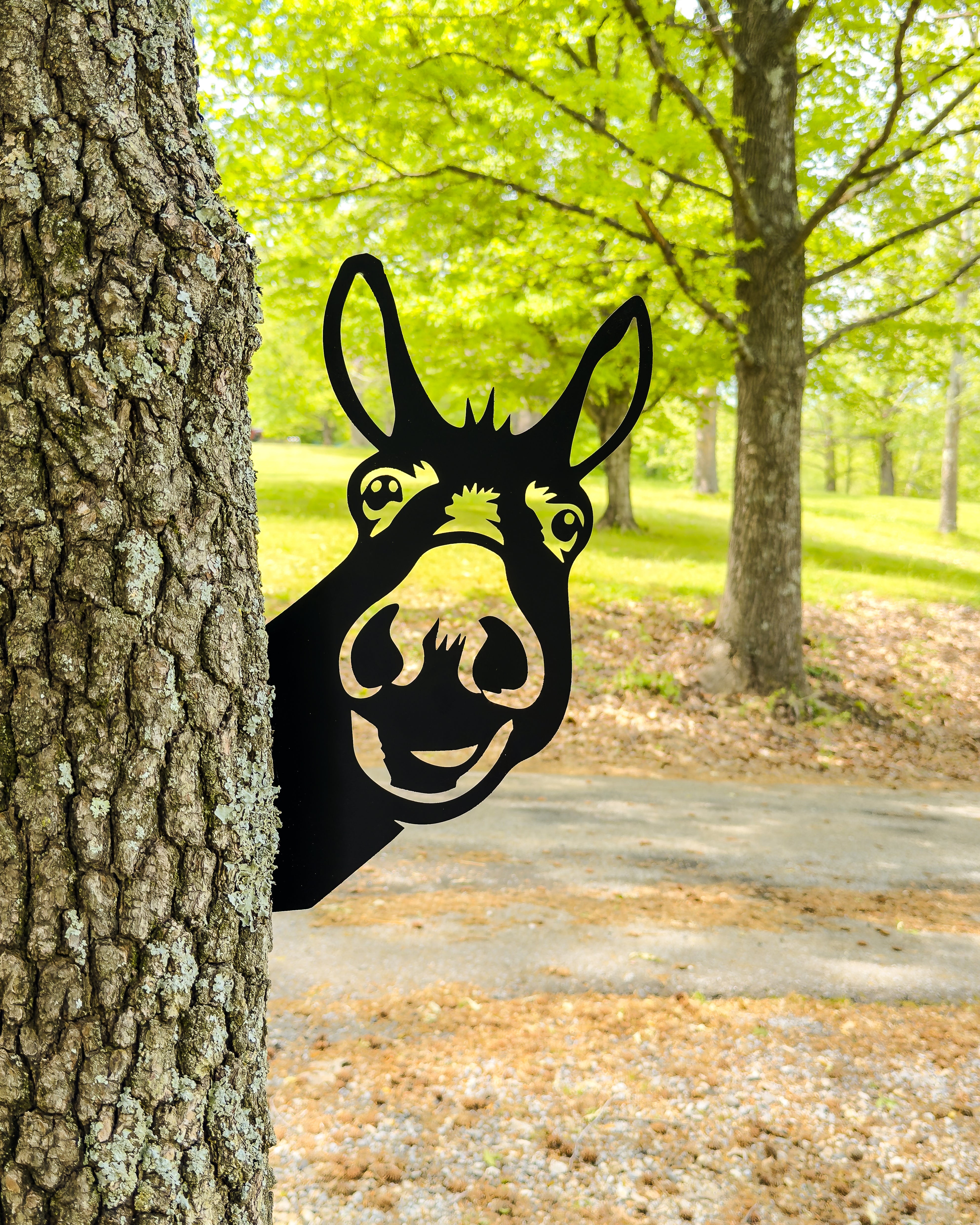 Peek-A-Boo Corner Metal Sign - Buy One Get One 50% OFF - 15
