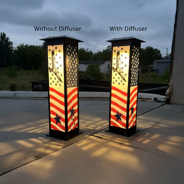 Diffuser Upgrade — Softer, Even Glow for Any Solar Light