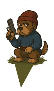 Gnomefront Reinforcements™ – K9 with a 9™ Garden Stake