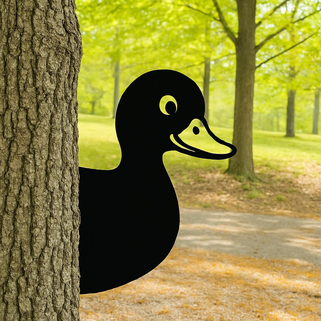 Peek-A-Boo Duck Corner Sign - Buy One Get One 50% OFF - 15