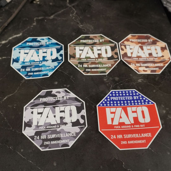 Stocking Stuffer FAFO Pack: 7 Stickers for $7! – Nashville Metal Art