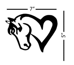 Horse Love- Sticker