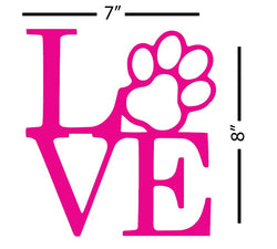 Love Paw- Sticker