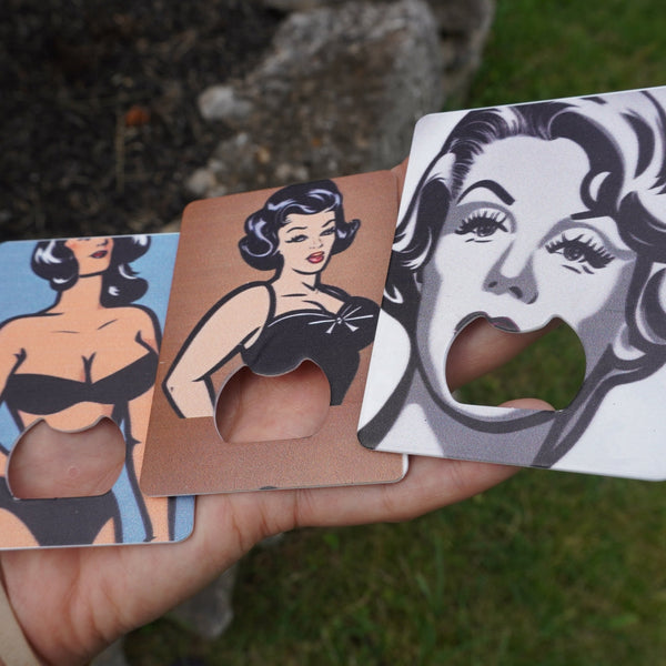 Copy of Vintage Pin-Up Art Bottle Opener