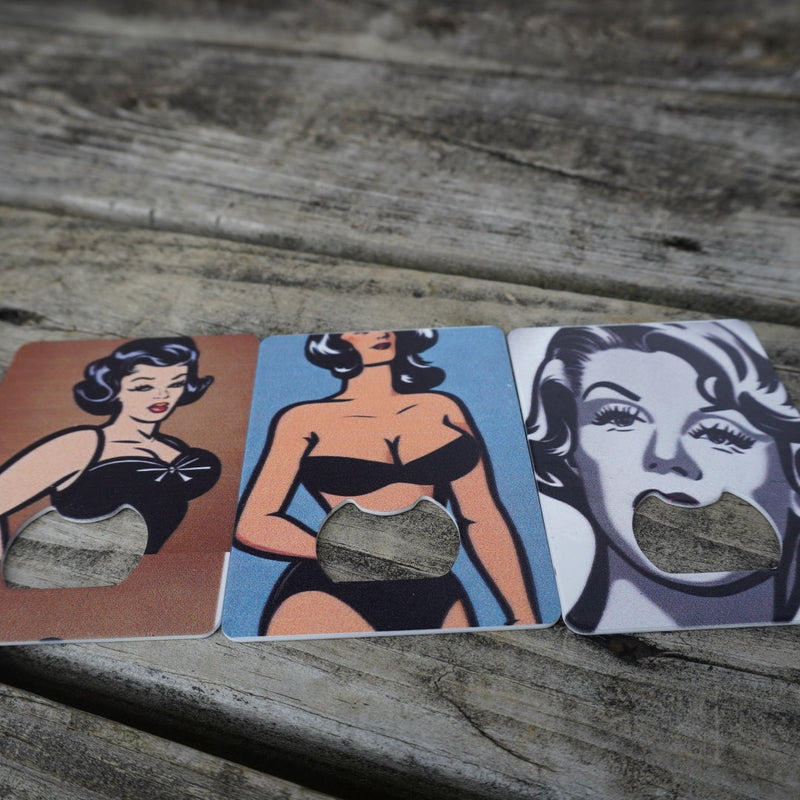 Copy of Vintage Pin-Up Art Bottle Opener