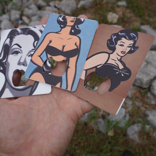 Copy of Vintage Pin-Up Art Bottle Opener