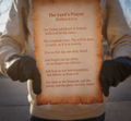 Tattered & Torn Lord's Prayer