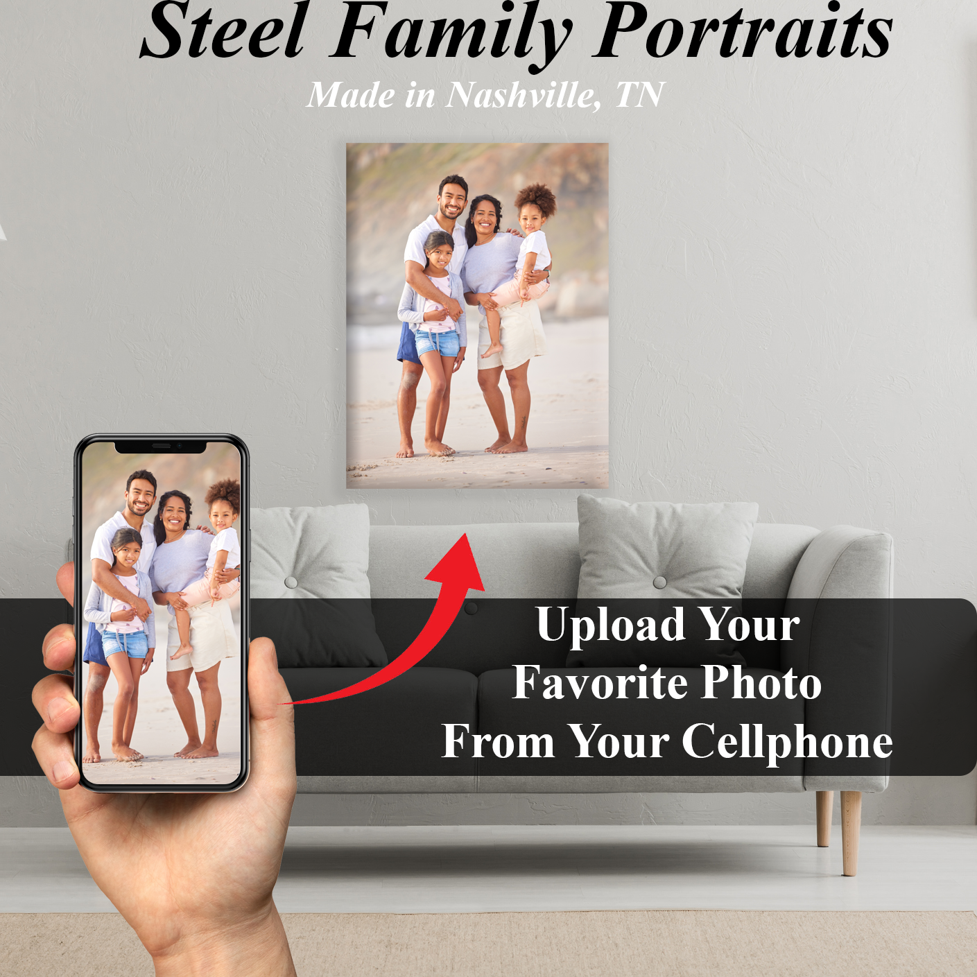 Metal Family Portrait – Nashville Metal Art