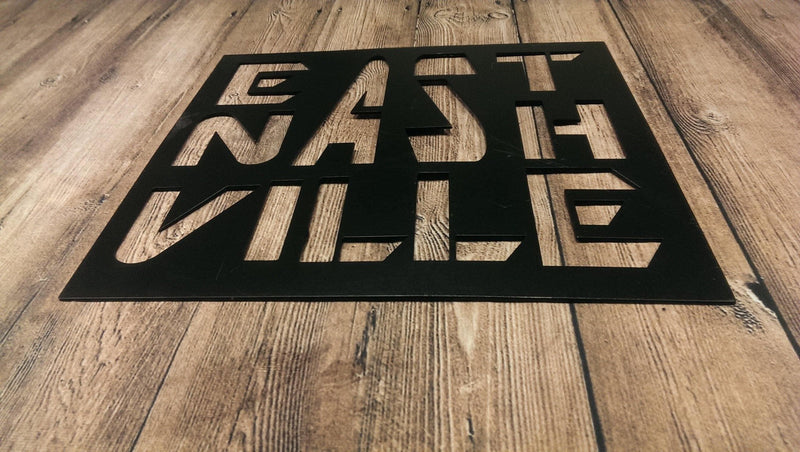 East Nashville - Nashville Metal Art