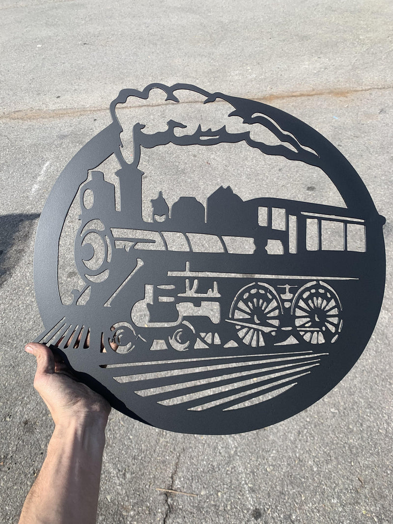Locomotive Train - Nashville Metal Art
