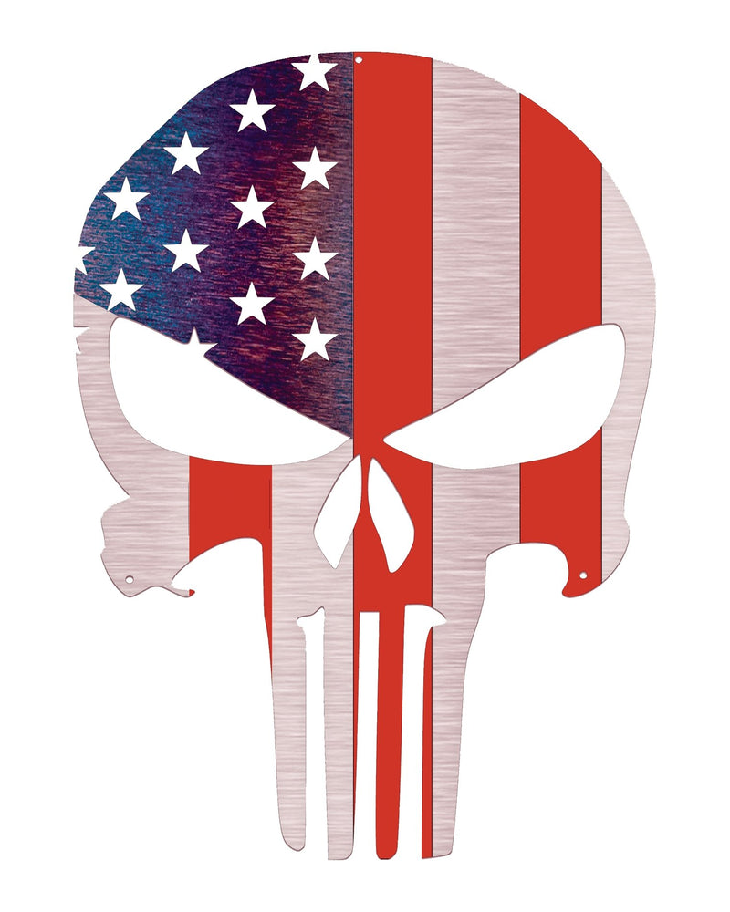 Punisher Skull Flag (UV Printed)