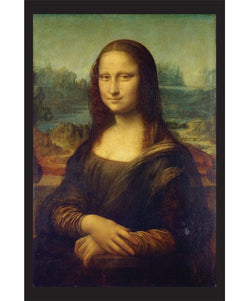Mona Lisa - Leonardo Da Vinci Fine Art Metal Print