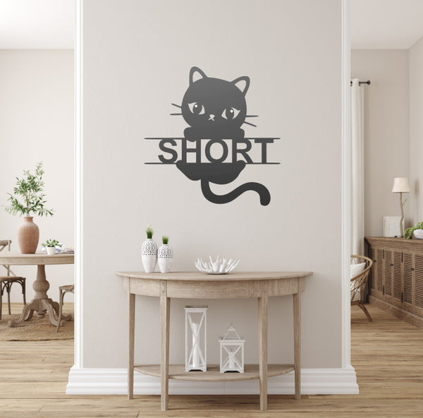 Kitty Family Name Signs