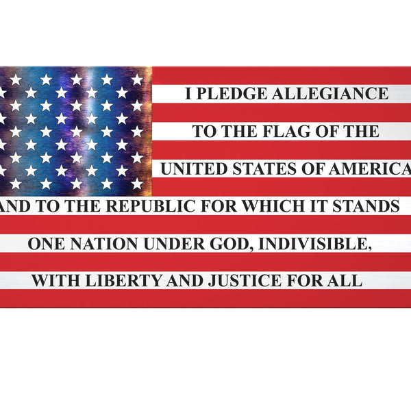 The Pledge Of Allegiance To Our Flag