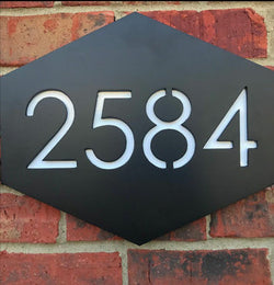 Address Plaque For Home - Nashville Metal Art