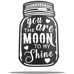 Moon to My Shine - Nashville Metal Art
