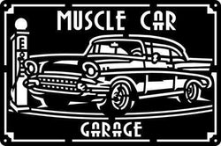Muscle Car - Nashville Metal Art