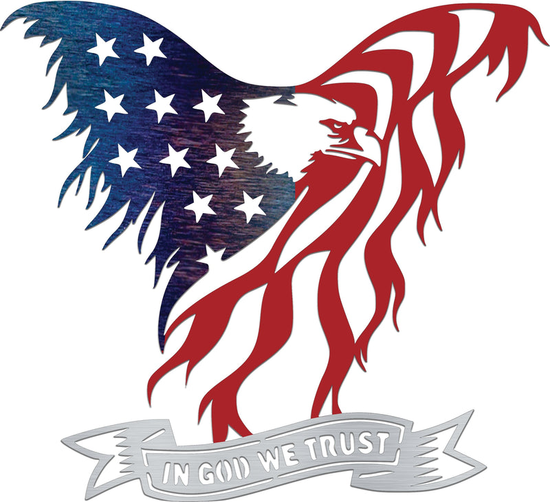 In God We Trust Flag (UV Printed)