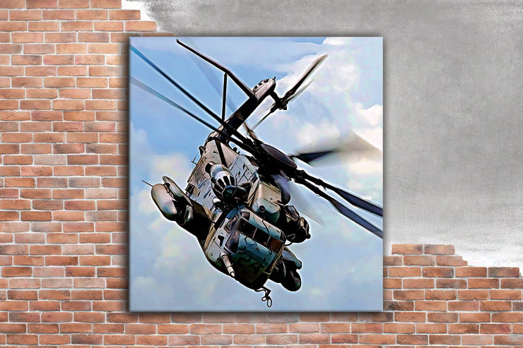 Heli of a Metal Poster