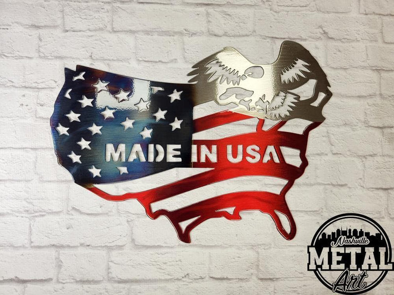 18" Made In The USA Scratch And Dent - Nashville Metal Art