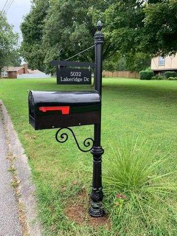 Jackson Mailbox - Nashville Metal Art