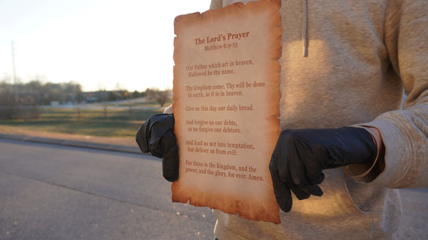 Tattered & Torn Lord's Prayer