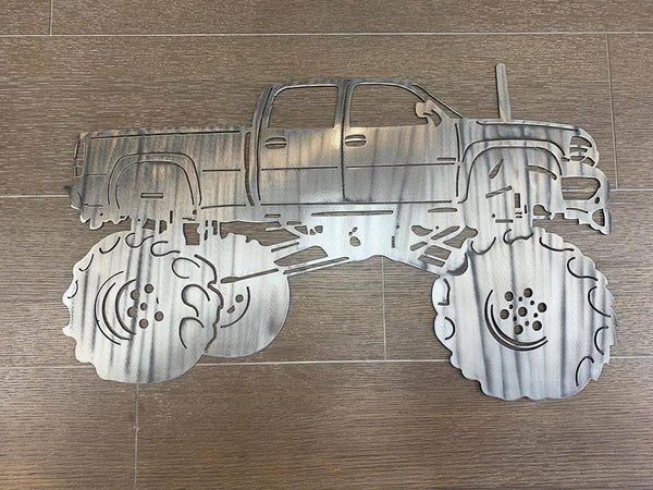 Silverado Mud Truck - Nashville Metal Art