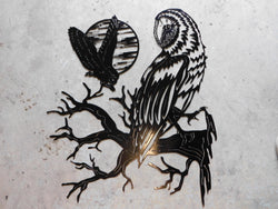 Owl Scene - Nashville Metal Art
