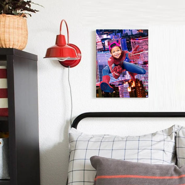 The Spider Man (YOUR SON) - Custom Canvas